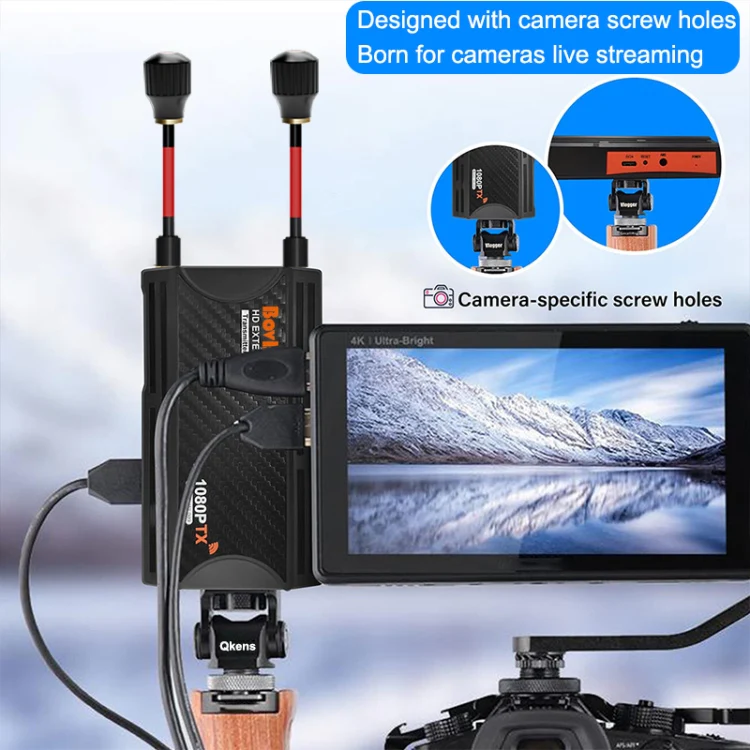 009 Pro 300m Wireless Screen Casting Video Transmitter Receiver Wireless Display Dongle Adapter(US Plug) - Image 4