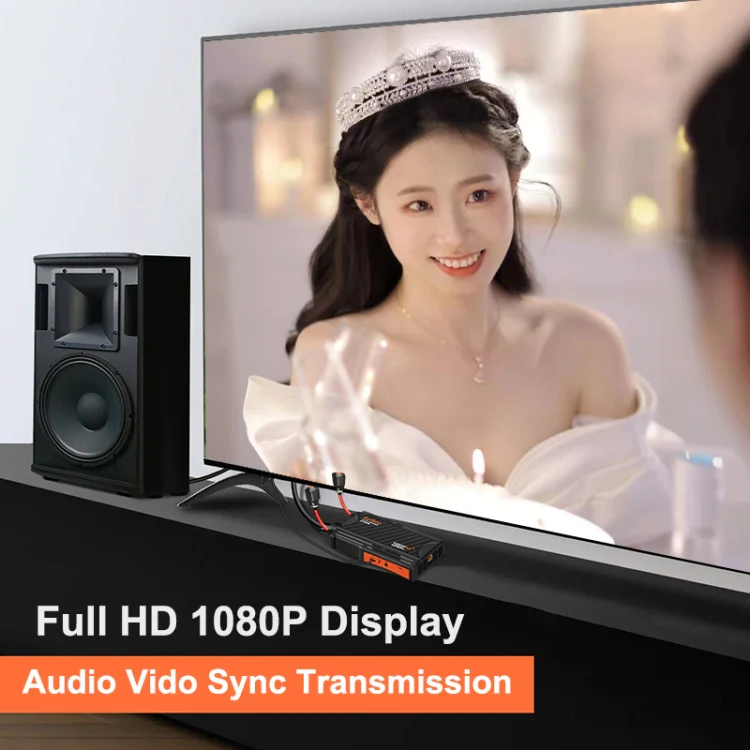 009 Pro 300m Wireless Screen Casting Video Transmitter Receiver Wireless Display Dongle Adapter(US Plug) - Image 7