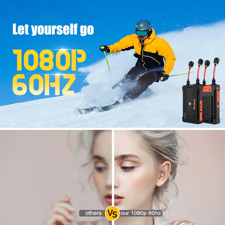 900S Pro Wireless Screen Casting HD Video Transmitter Receiver 300m Wireless Display Dongle Adapter(US Plug) - Image 6